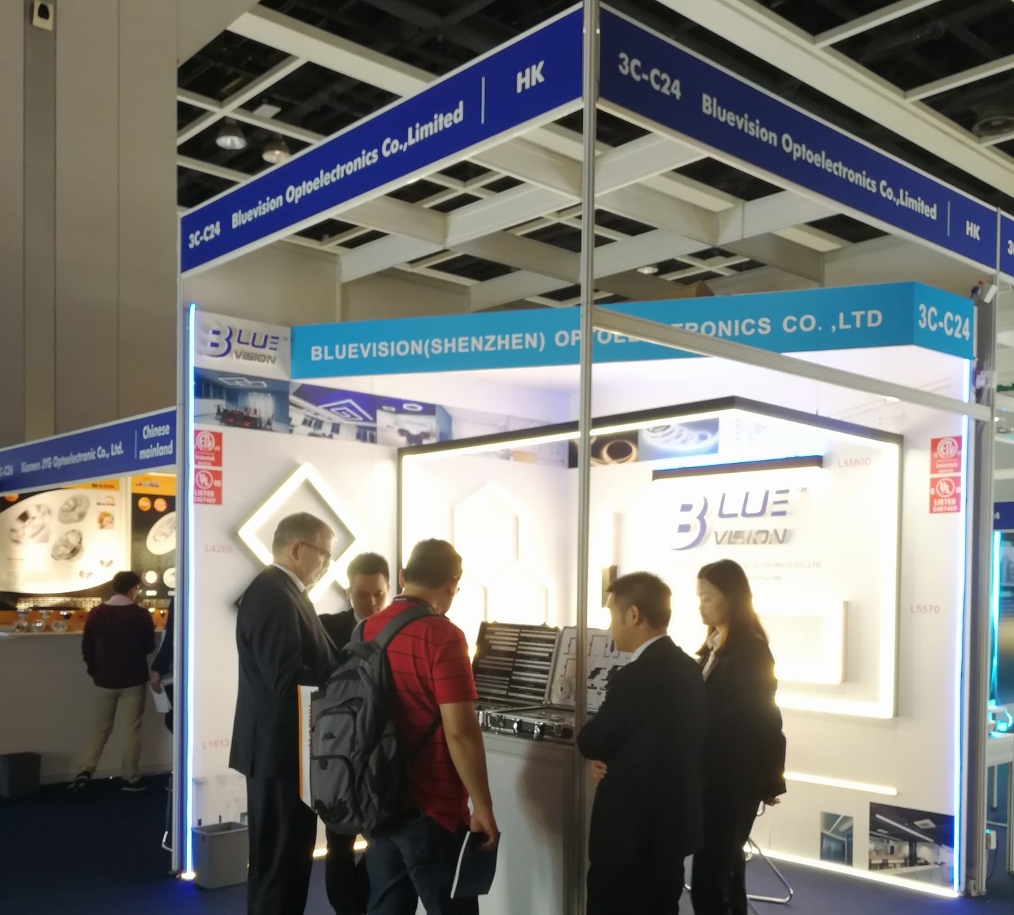 BLUEVISION ATTENDED 2018 HONGKONG LIGHTING FAIR