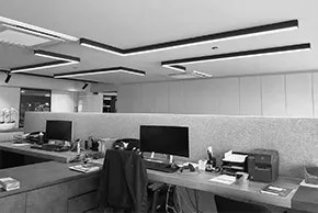 Ceiling Mounted Linear Lighting