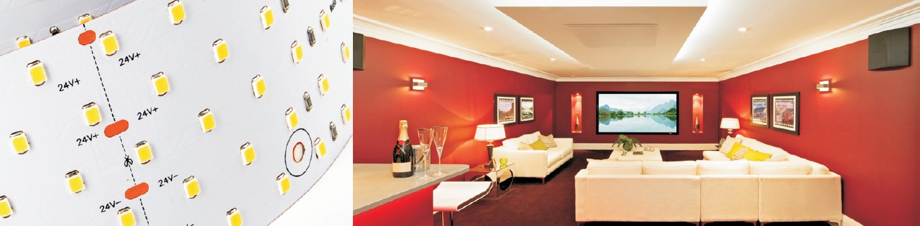 S2835L350V24 LED tape light