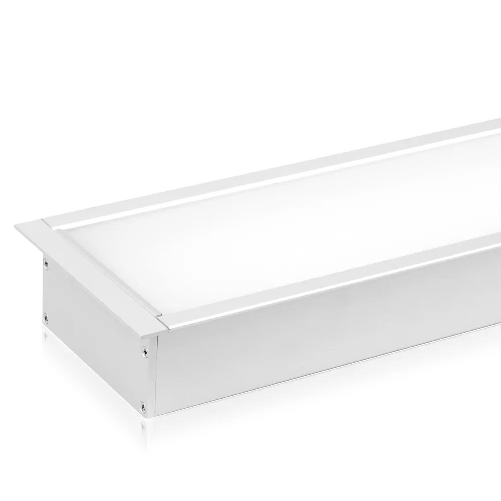 R6836 8ft recessed LED channel light fixture