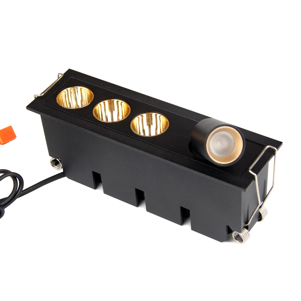 Grille Light + Spotlights: GTCP series Rim Embedded 24°/40° GTCP31-aX ...