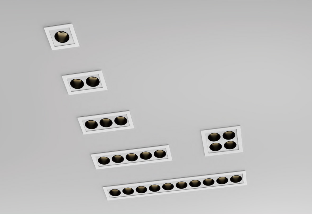 Grille Light : GTGL series Rim Embedded 24°/40° GTGL02-aX - China LED ...