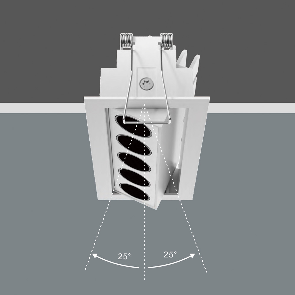Grille Light : GTAG series Rim Embedded 24°/40° GTAG05-aX - China LED ...