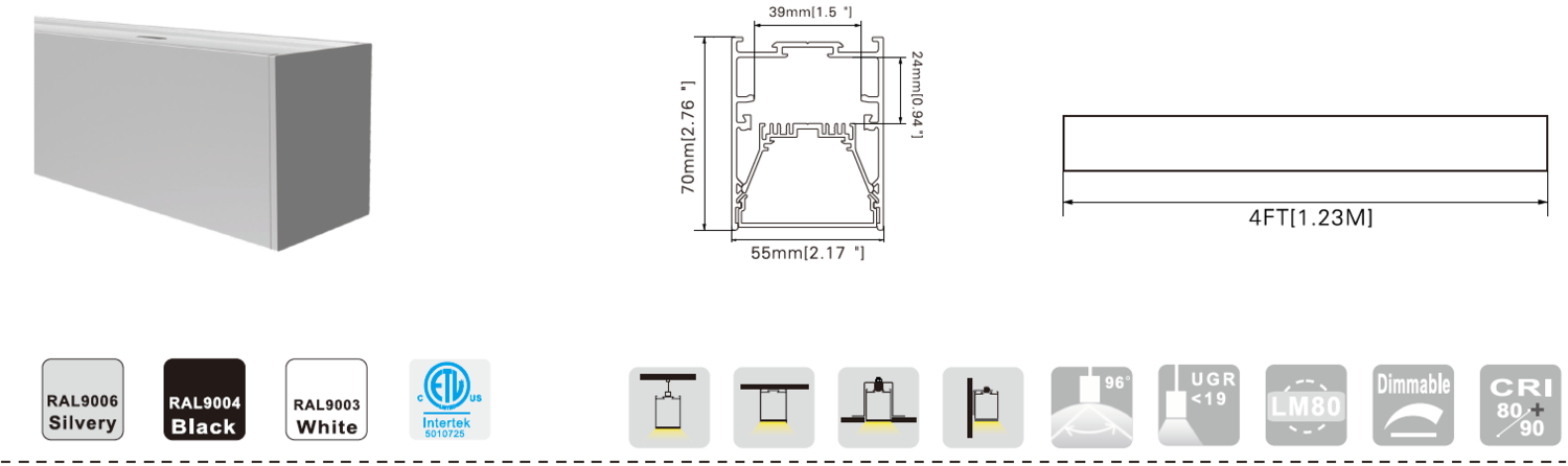 L5570 led channel light